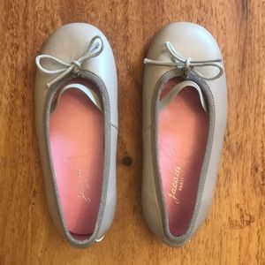 Jacadi Paris Girls Ballet Flat With Bow